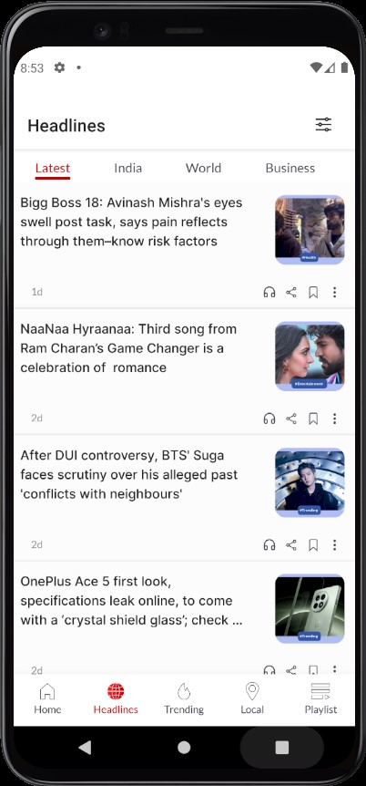 Headlines